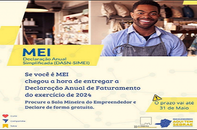 Declaração Anual de Faturamento do exercício de 2024 MEI