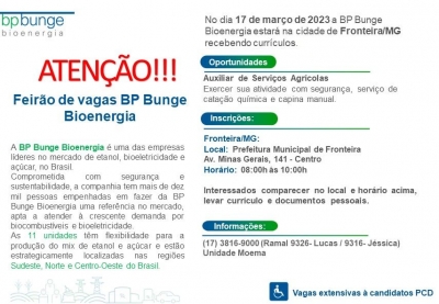 Oportunidade de emprego